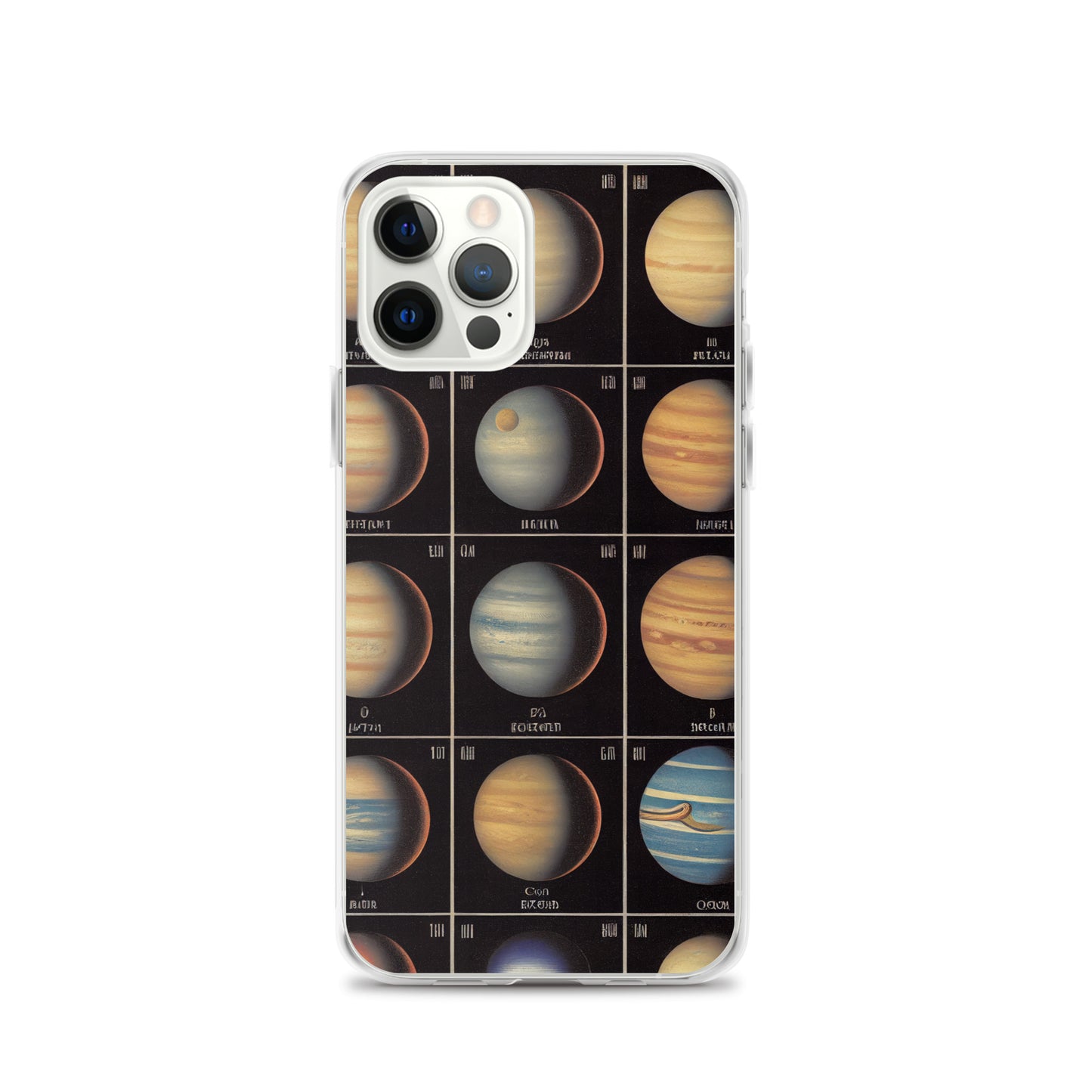 iPhone Case - Map of the Planets