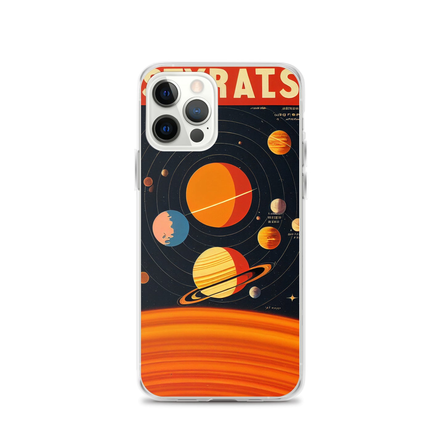 iPhone Case - Map of the Planets