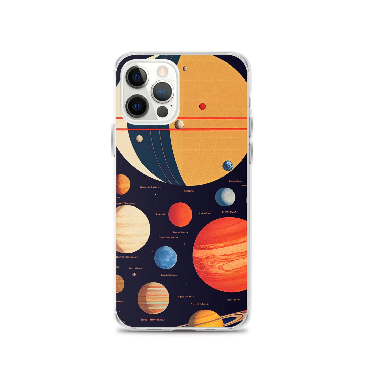 iPhone Case - Map of the Planets