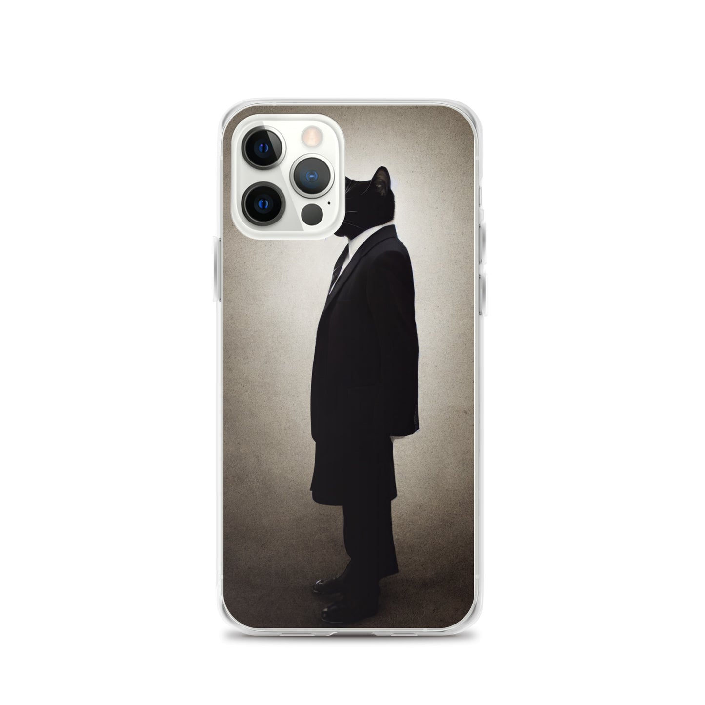 iPhone Case - Side Profile of Business Cat Boss