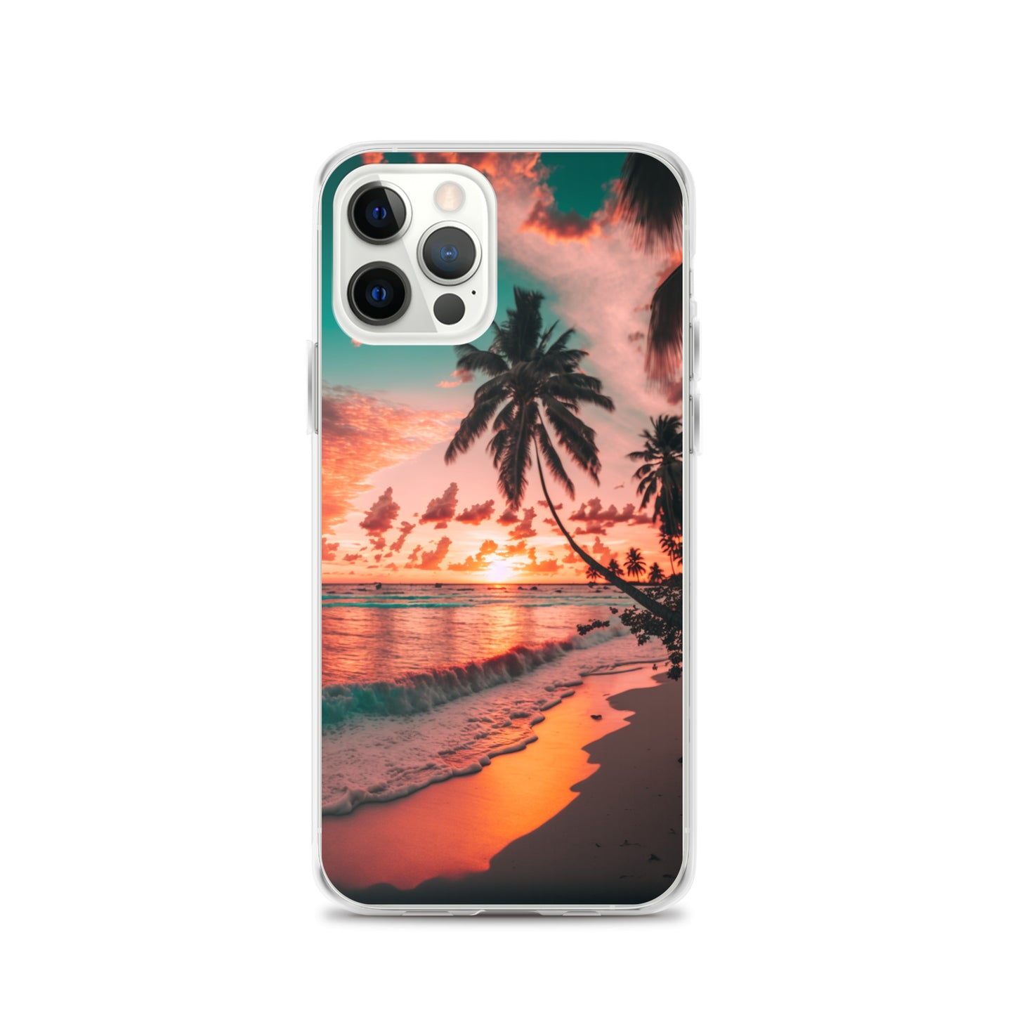 iPhone Case - Beach Life - Palm Tree at Sunset