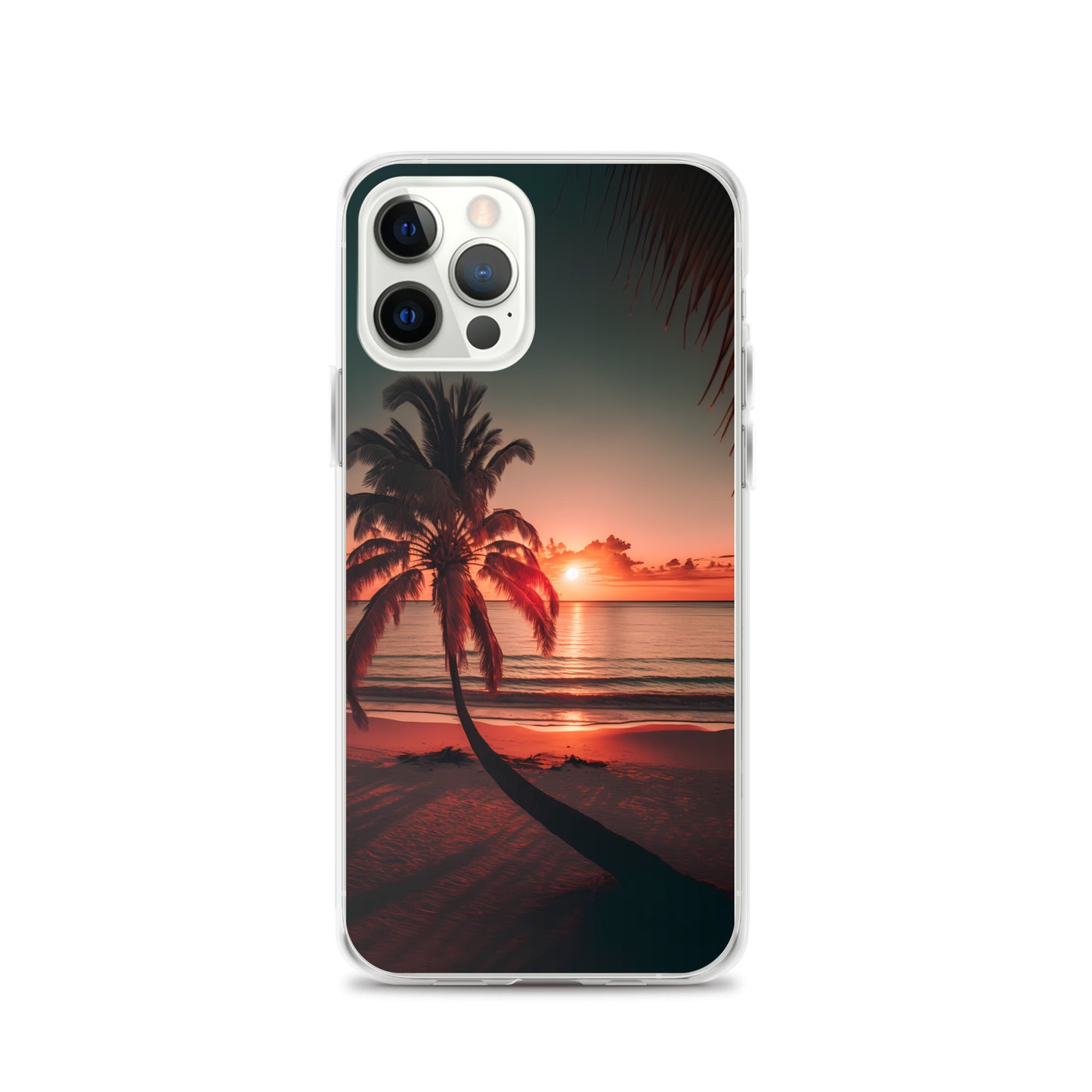 iPhone Case - Beach Life - Palm Tree at Sunset