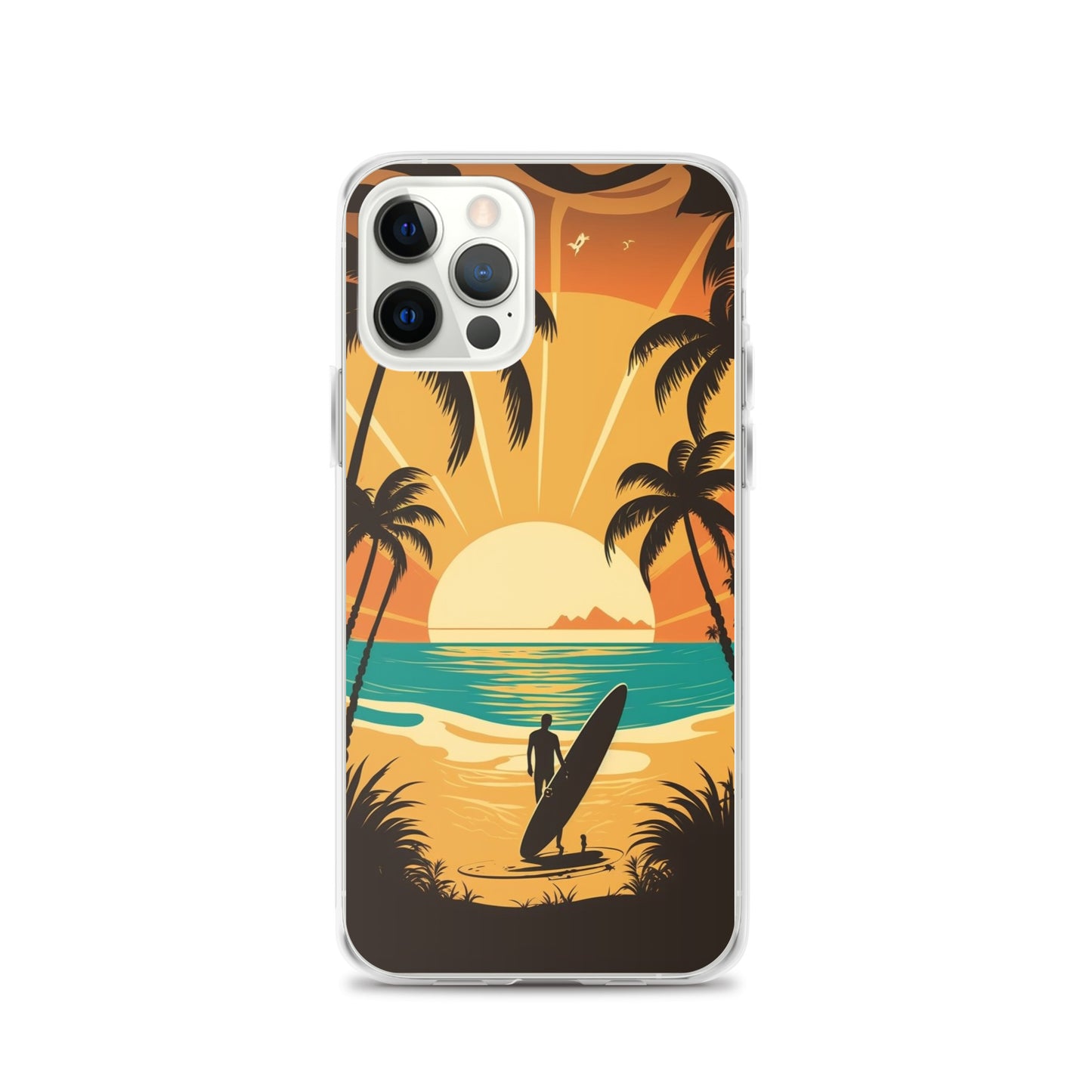 iPhone Case - Sunset Surfer