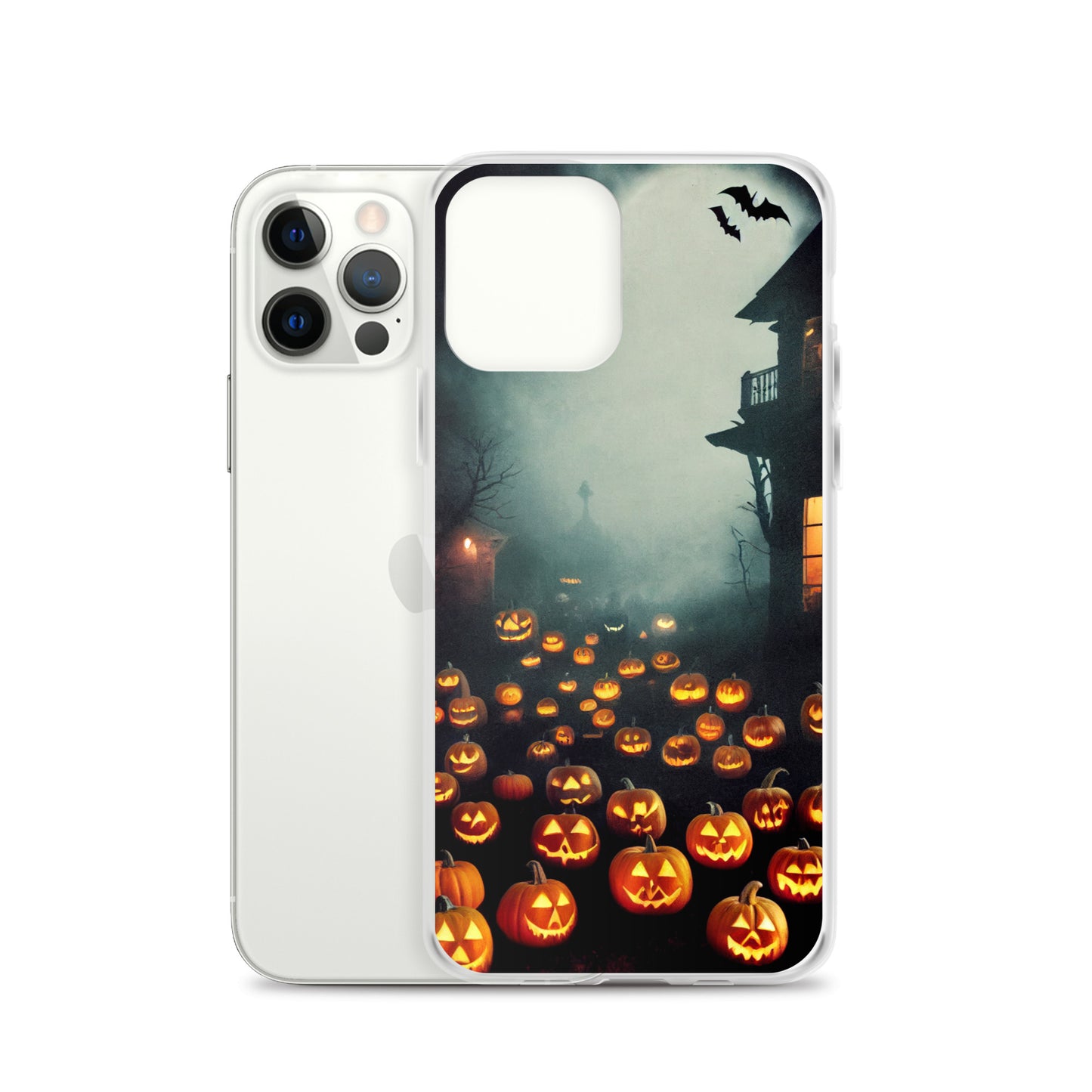 iPhone Case - Halloween Jack-o-Lanterns in the Mist