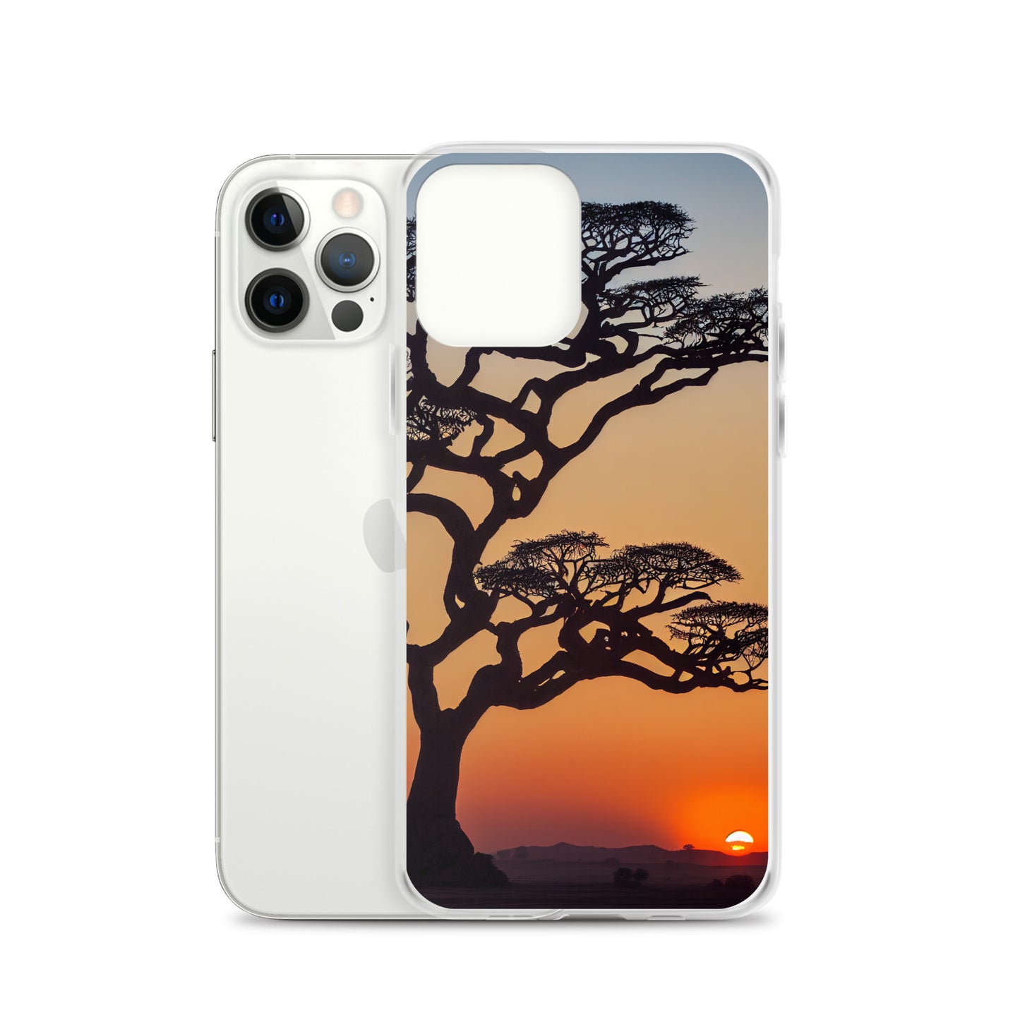 iPhone Case - African Vista - Acacia Tree at Sunset