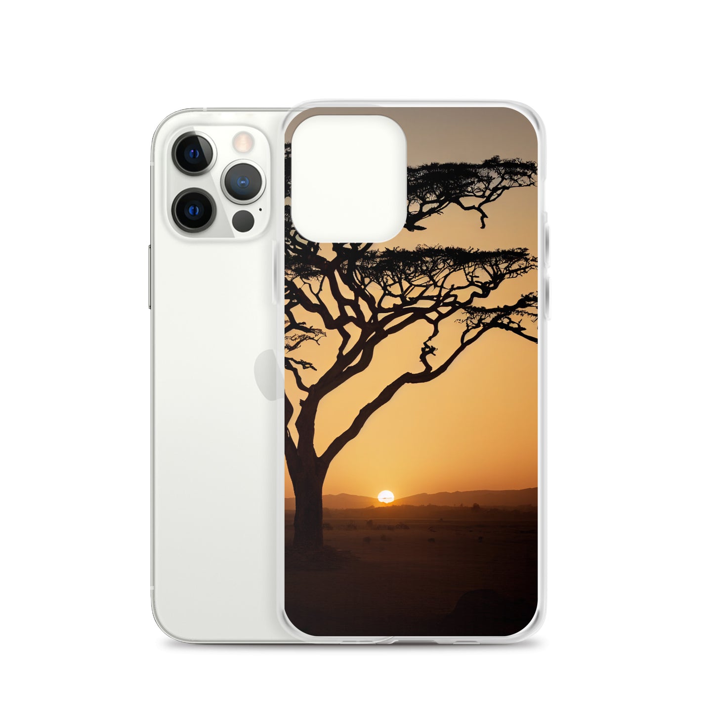 iPhone Case - African Vista - Acacia Tree at Sunset