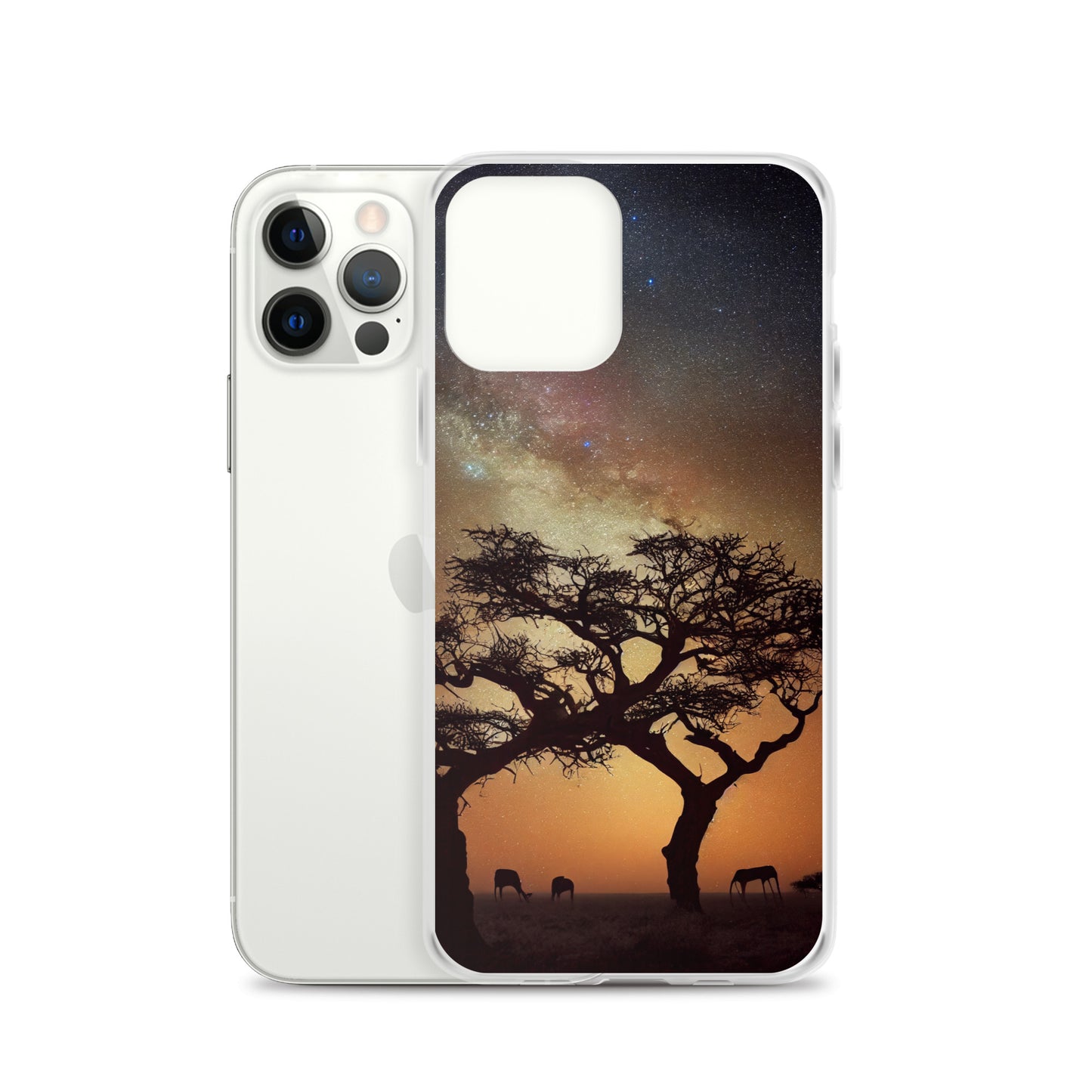 iPhone Case - African Vista - Acacia Under the Milky Way