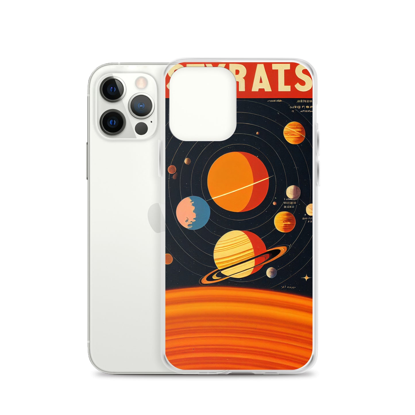 iPhone Case - Map of the Planets