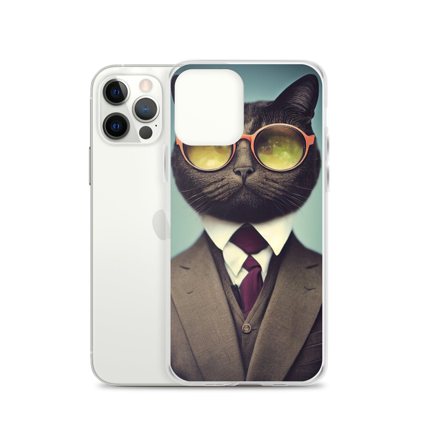 iPhone Case - Business Cat Accountant