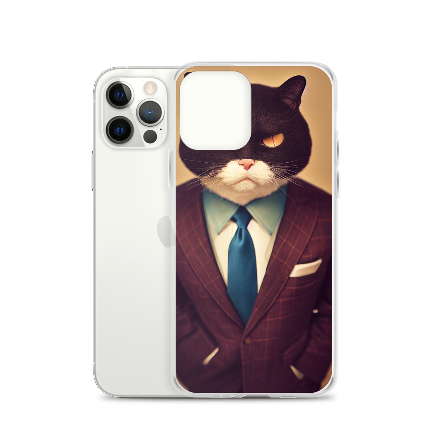 iPhone Case - Stern Business Cat Boss