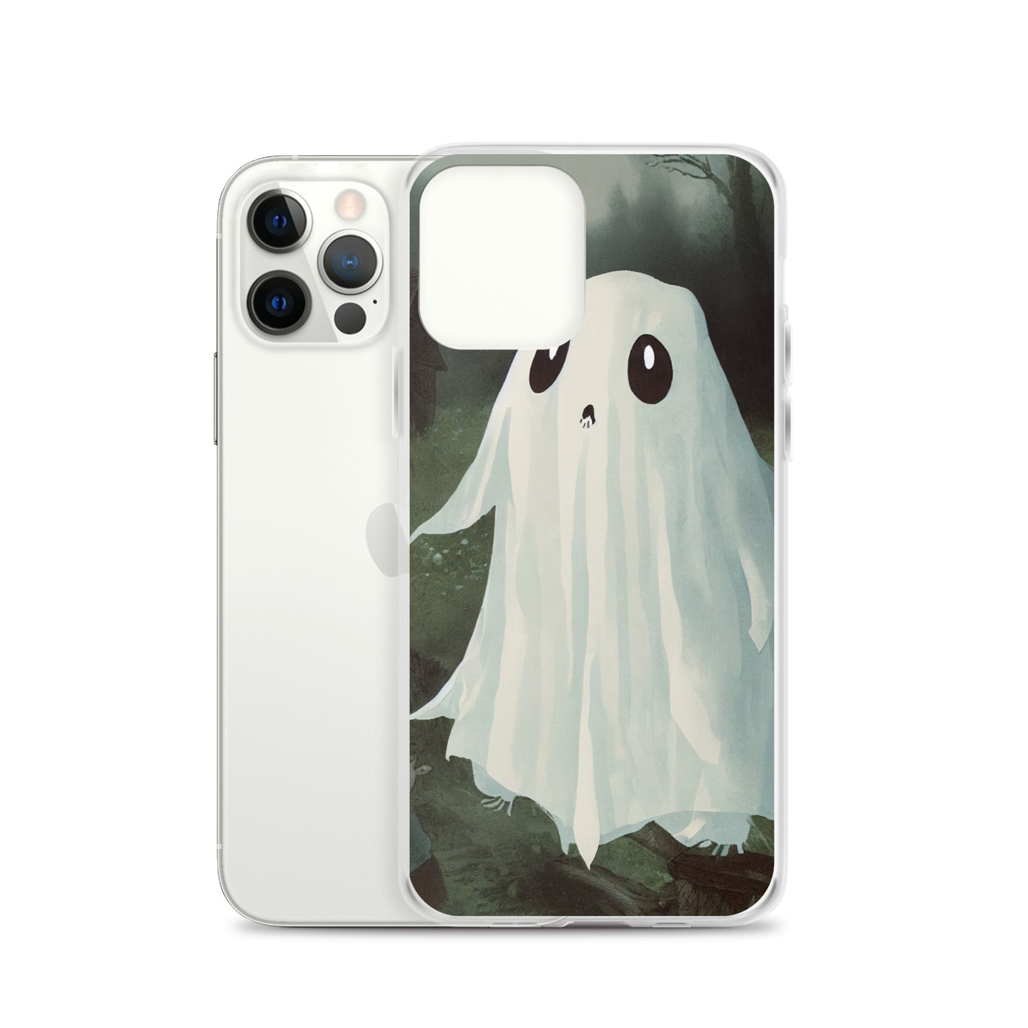 iPhone Case - Halloween Spooked Ghost