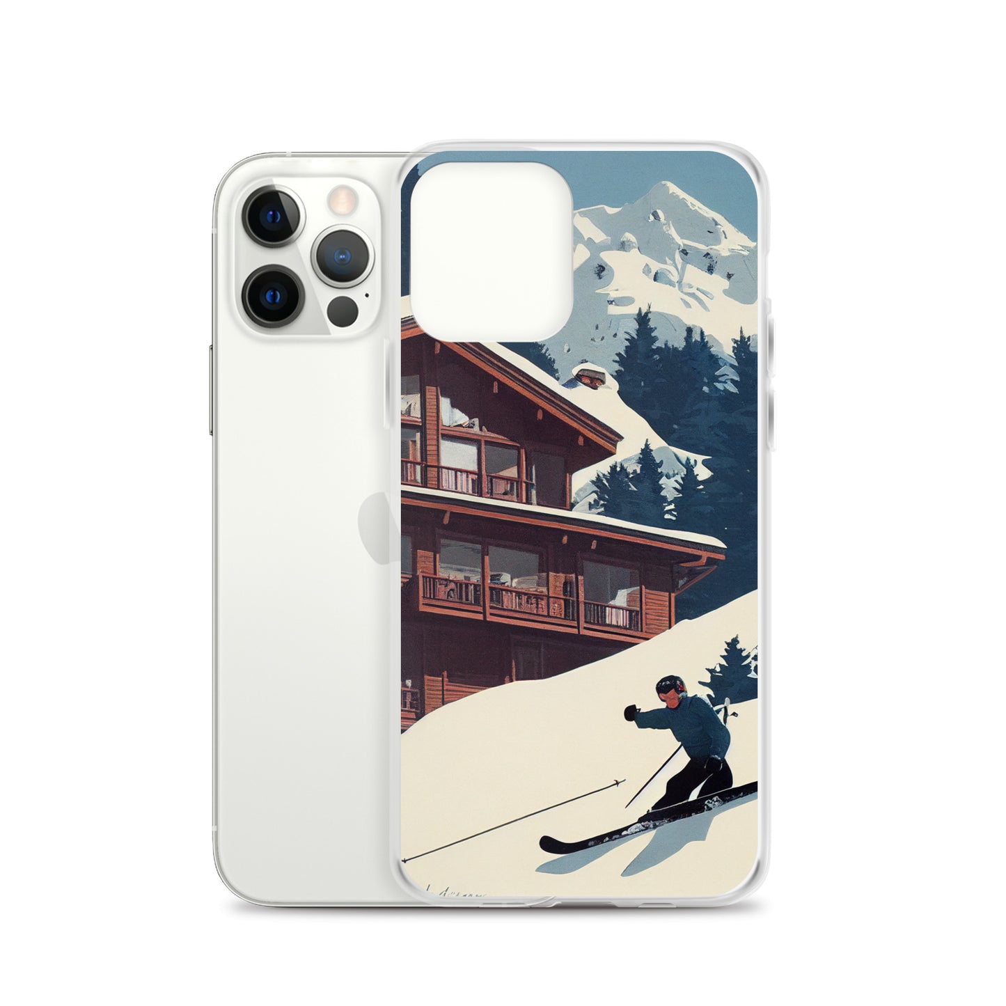 iPhone Case - Vintage Adverts - Ski Chalet