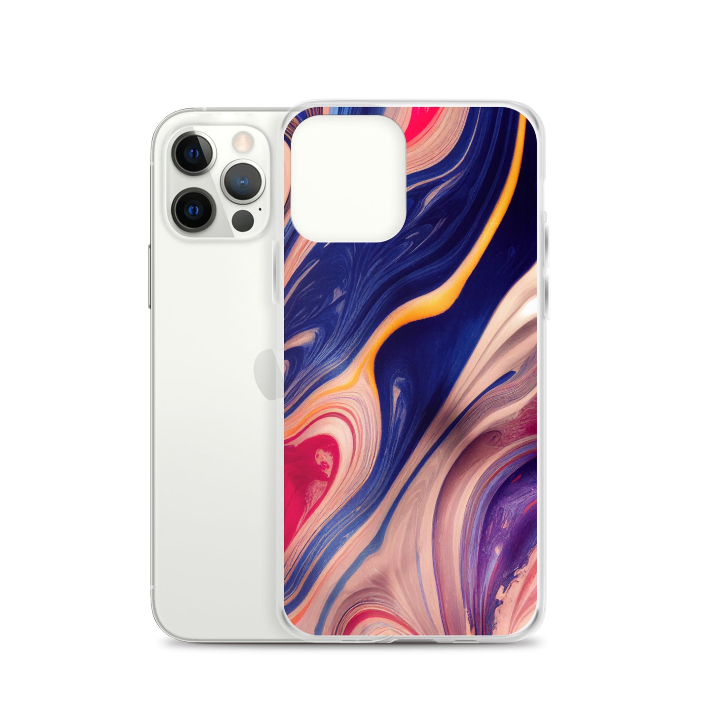 iPhone Case - Marbled Paint Swirl