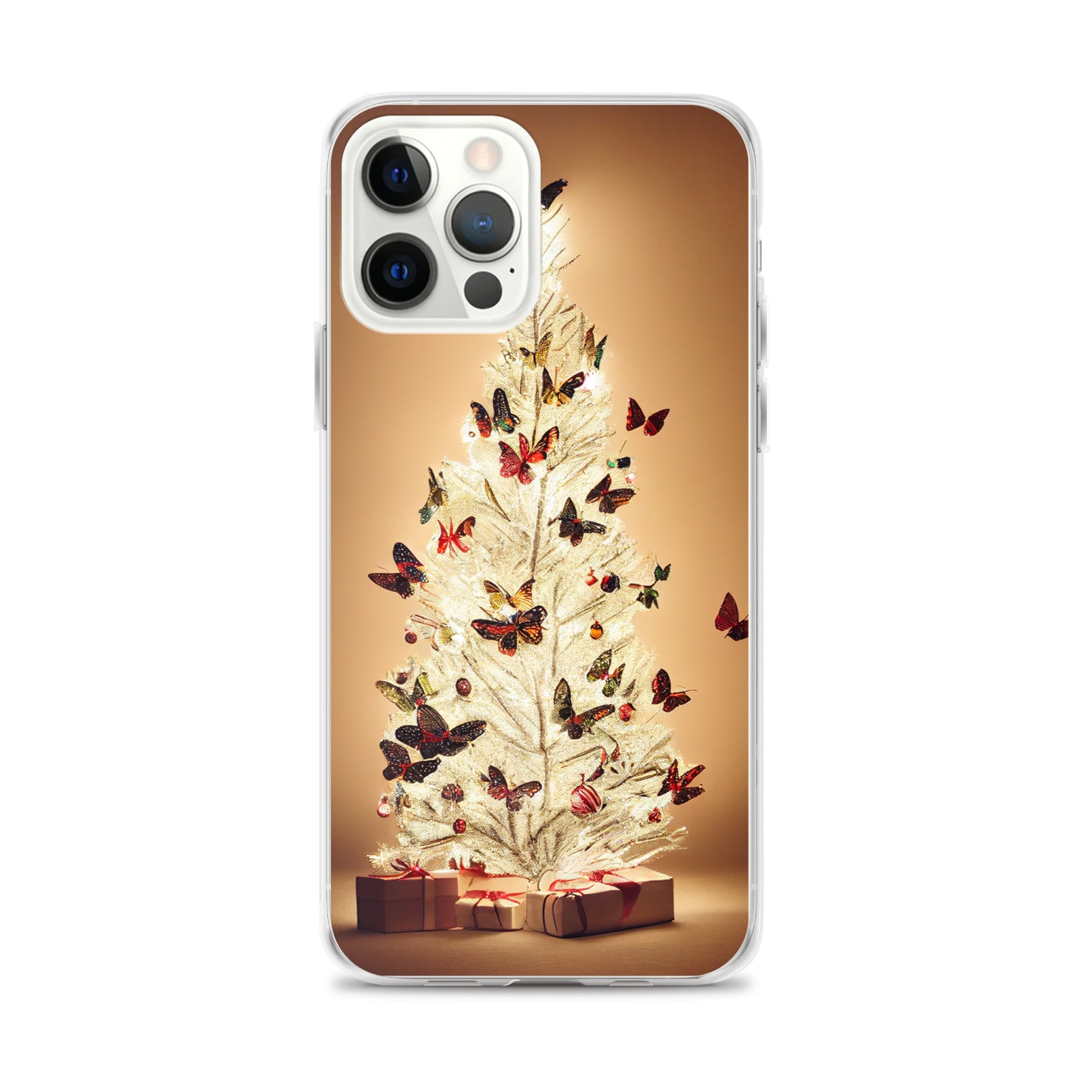 iPhone Case - Butterfly Christmas Tree