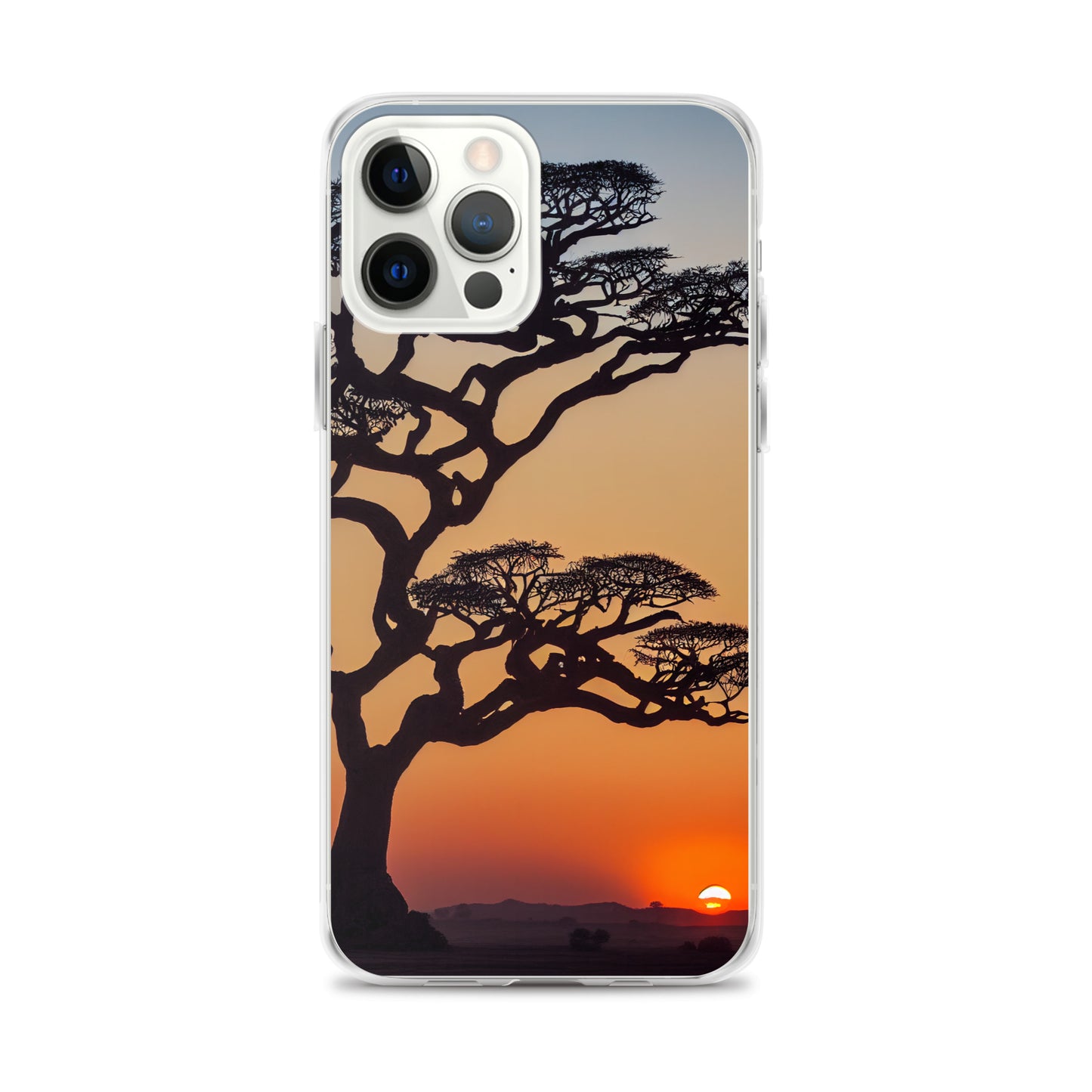 iPhone Case - African Vista - Acacia Tree at Sunset