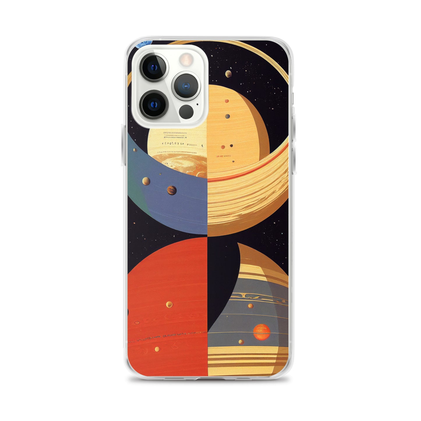 iPhone Case - Map of the Planets