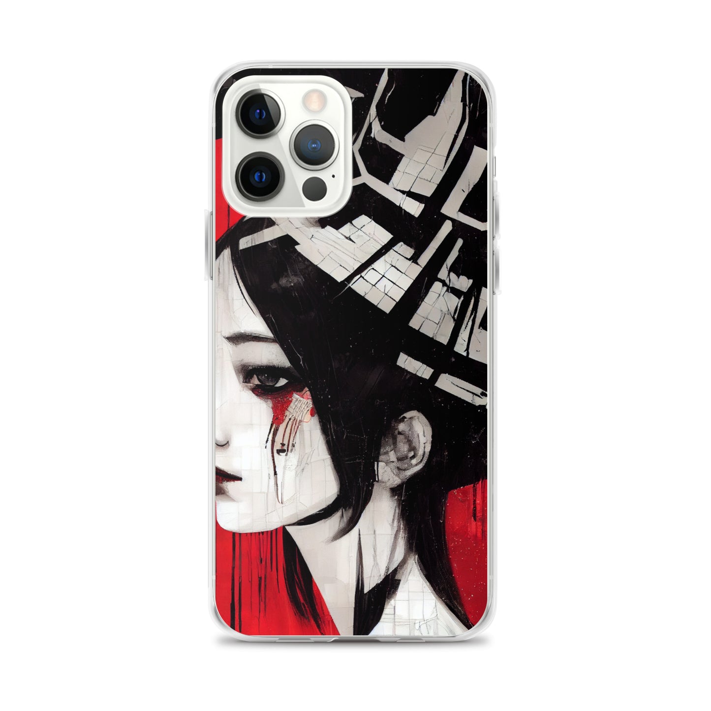 iPhone Case - Cyberpunk Geisha Girl