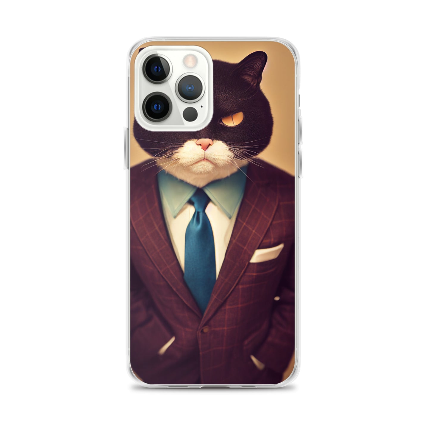 iPhone Case - Stern Business Cat Boss