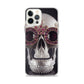 iPhone Case - Ornate Ruby Eyed Skull