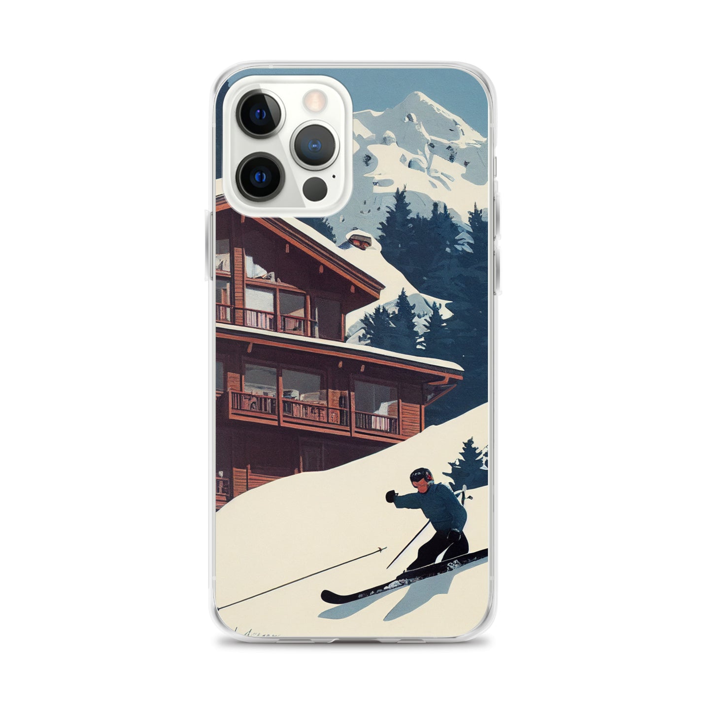 iPhone Case - Vintage Adverts - Ski Chalet