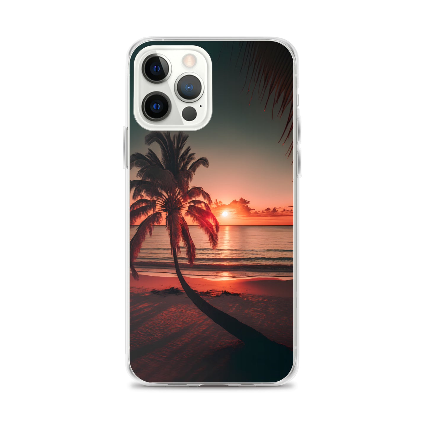 iPhone Case - Beach Life - Palm Tree at Sunset