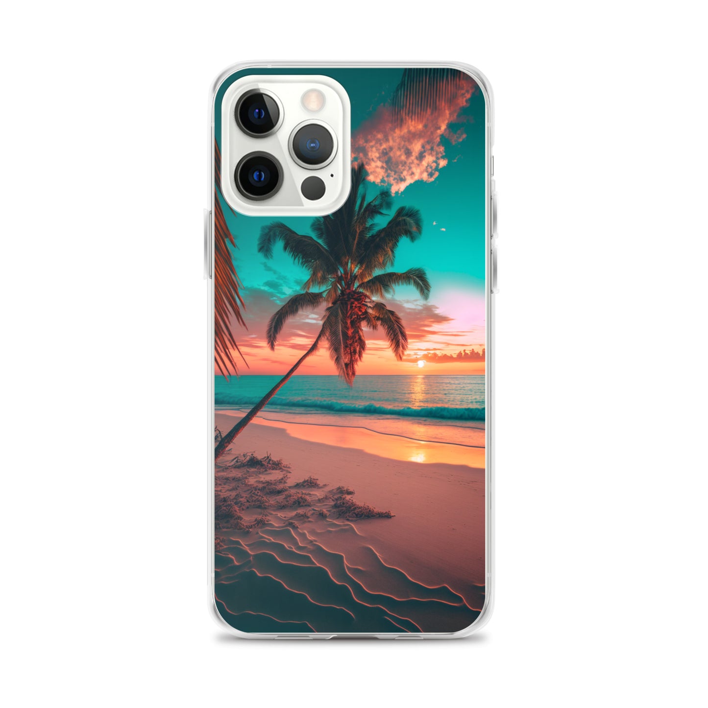 iPhone Case - Beach Life - Palm Tree at Sunset