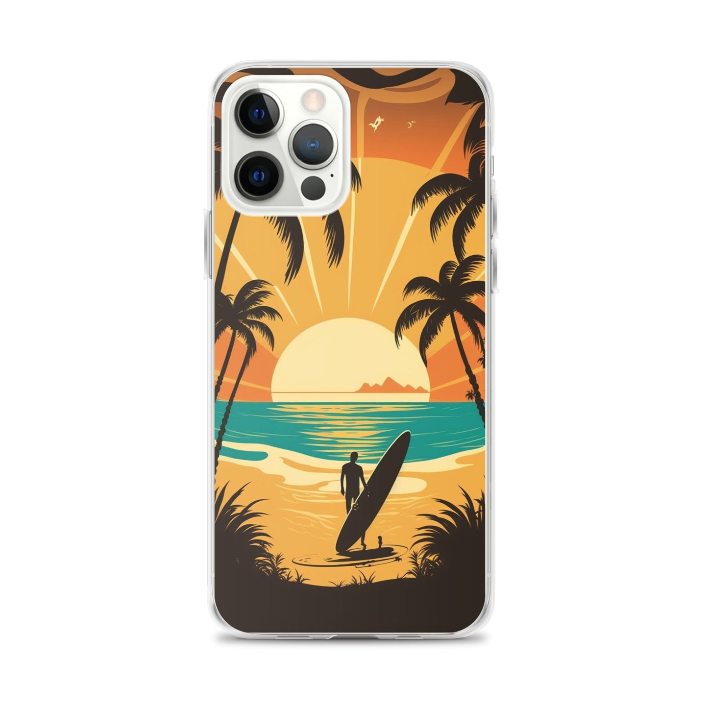 iPhone Case - Sunset Surfer