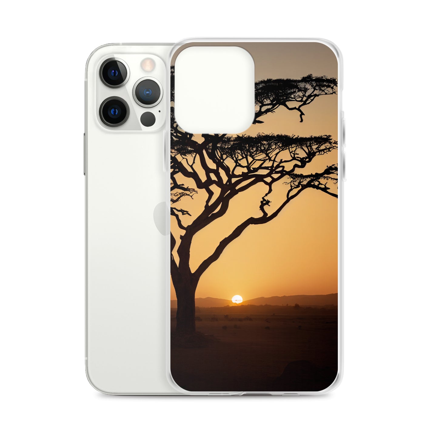 iPhone Case - African Vista - Acacia Tree at Sunset