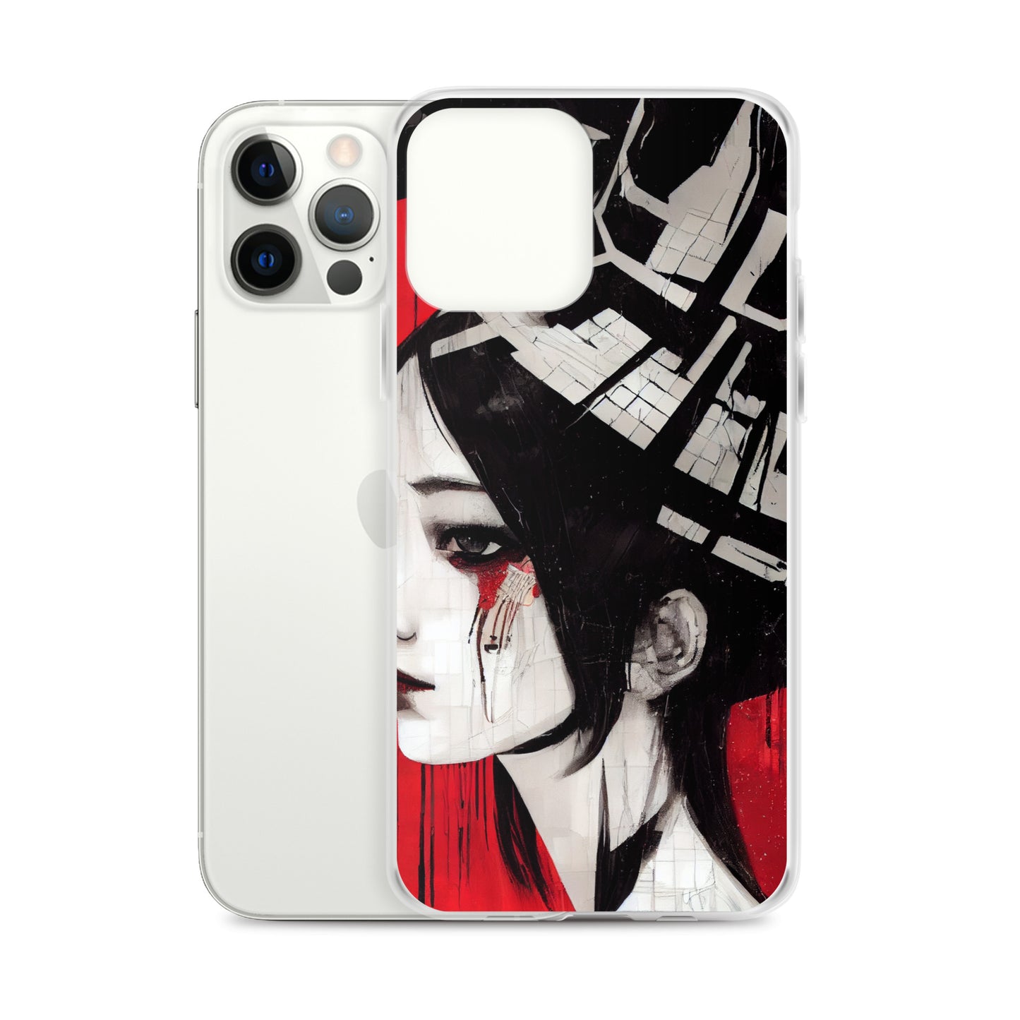 iPhone Case - Cyberpunk Geisha Girl