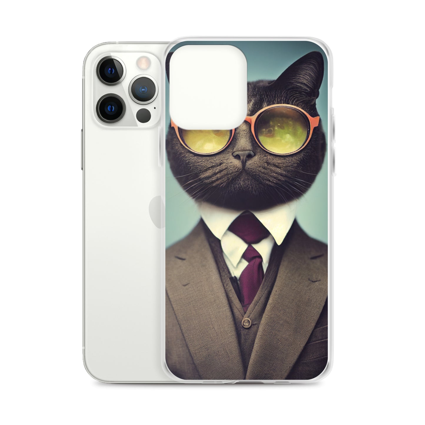 iPhone Case - Business Cat Accountant