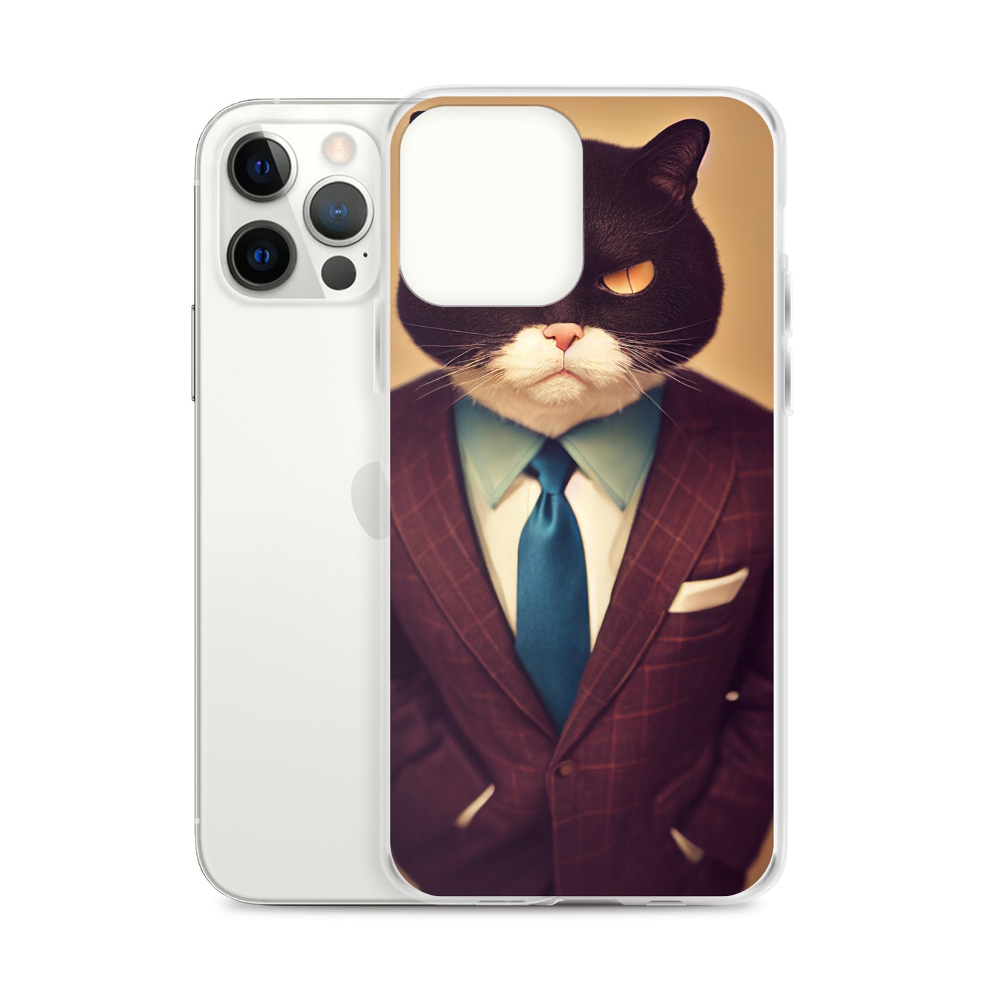 iPhone Case - Stern Business Cat Boss