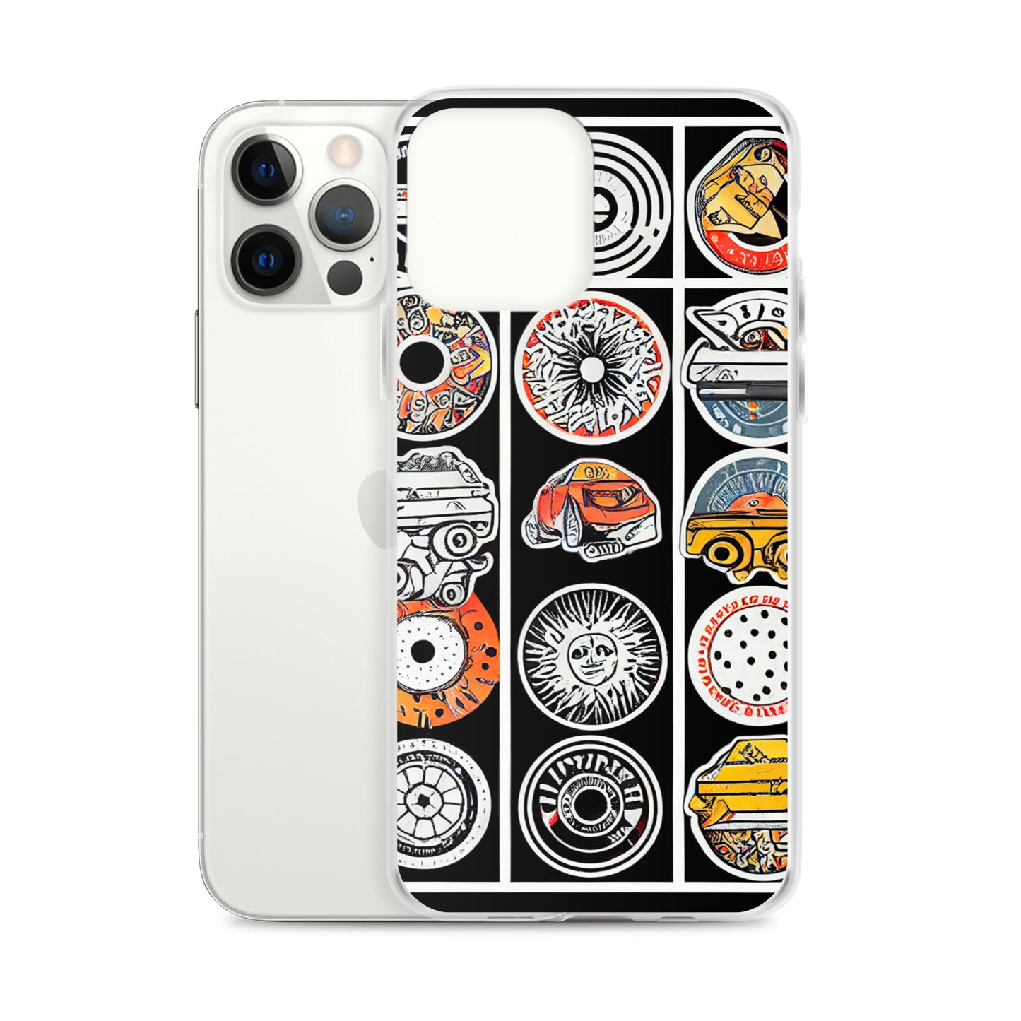 iPhone Case - Skateboard Sticker Aesthetic