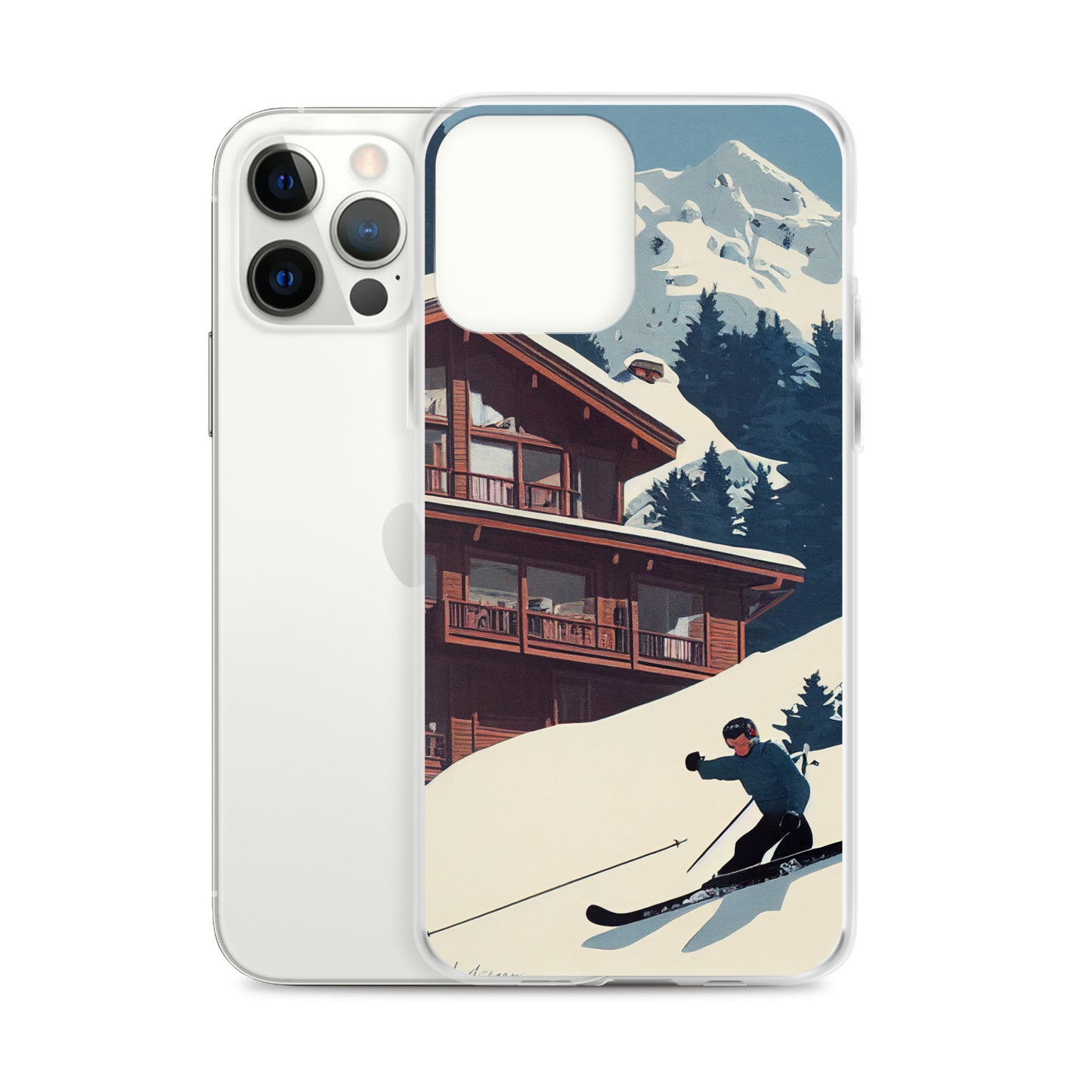 iPhone Case - Vintage Adverts - Ski Chalet