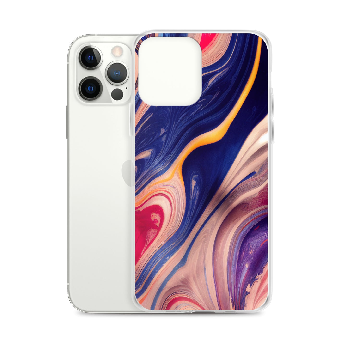 iPhone Case - Marbled Paint Swirl