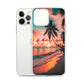 iPhone Case - Beach Life - Palm Tree at Sunset