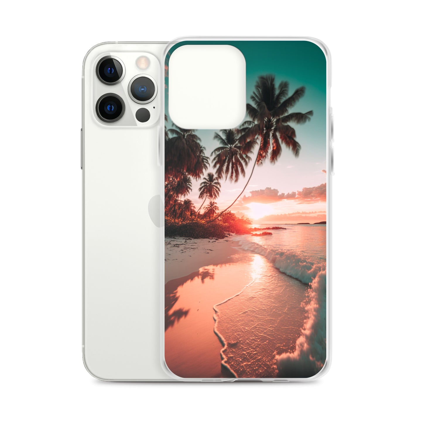 iPhone Case - Beach Life - Palm Trees at Sunset