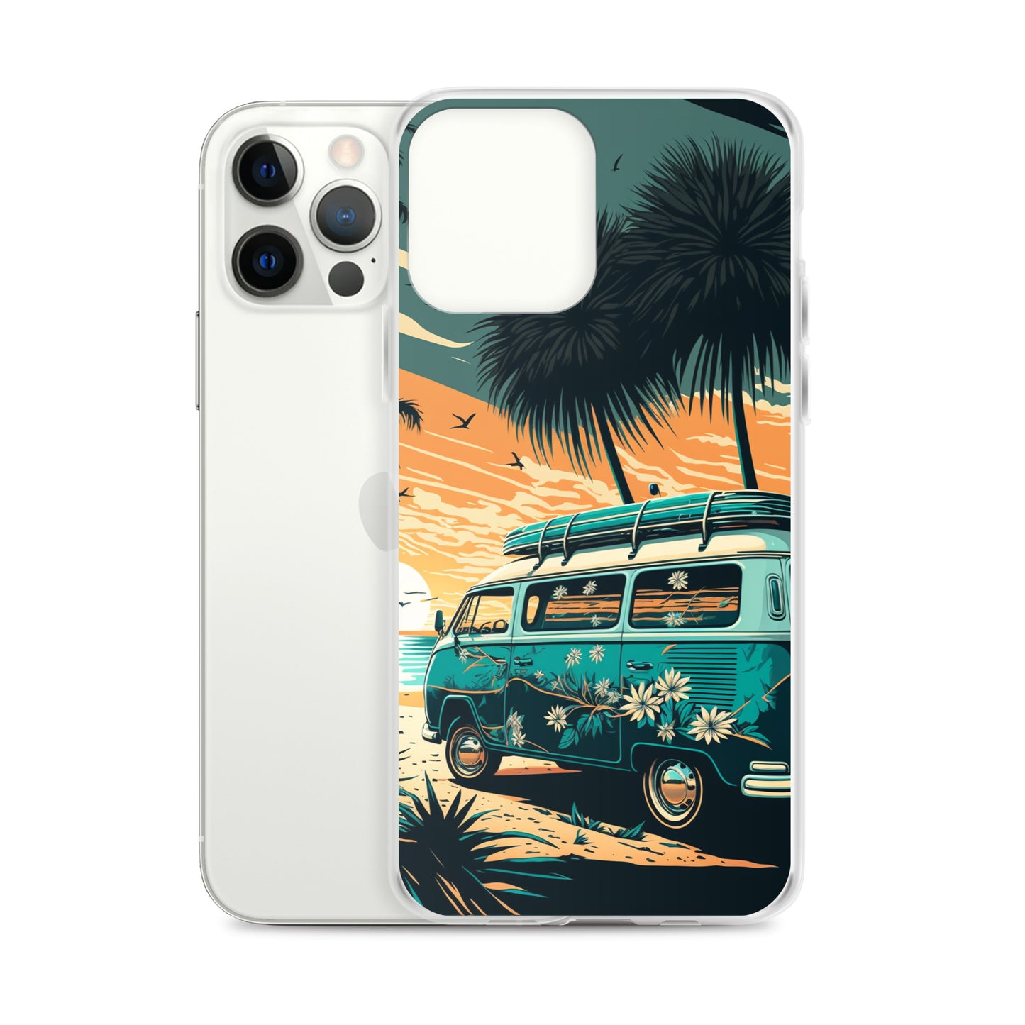 iPhone Case - Flower Surf Camper