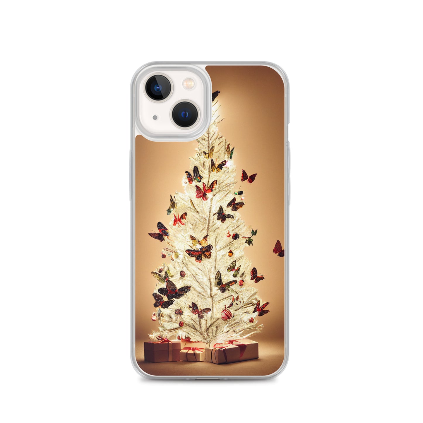 iPhone Case - Butterfly Christmas Tree