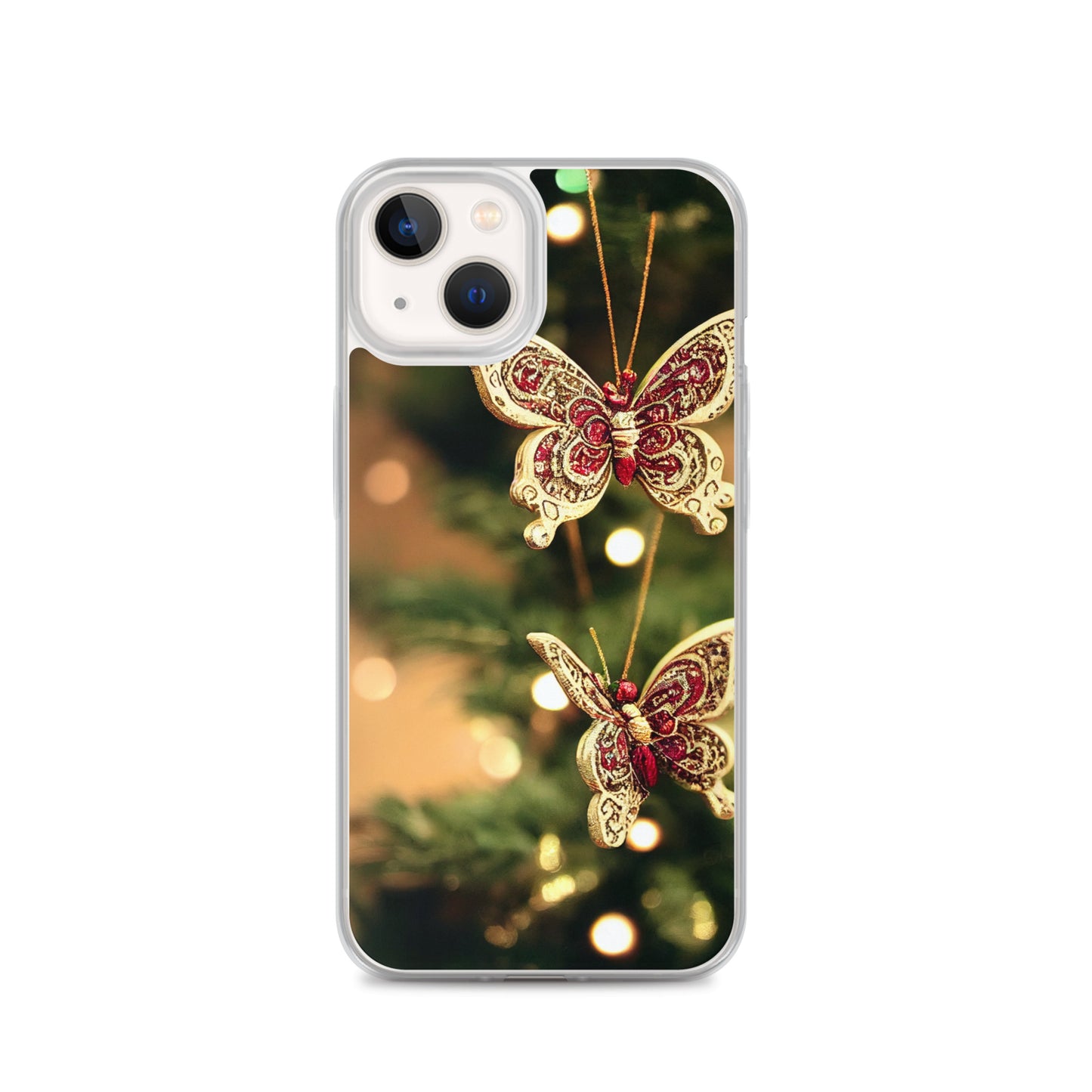 iPhone Case - Butterfly Christmas Ornaments