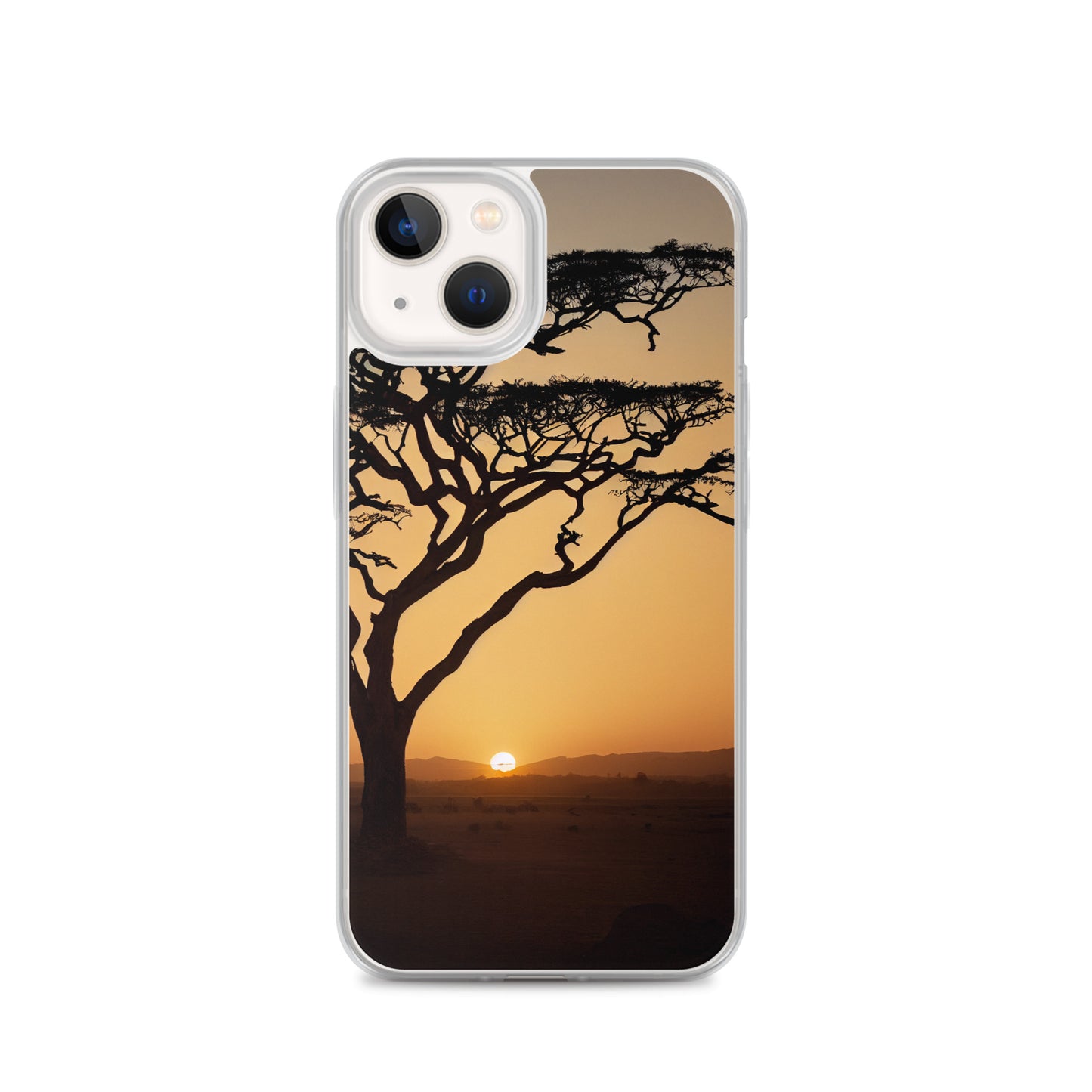 iPhone Case - African Vista - Acacia Tree at Sunset