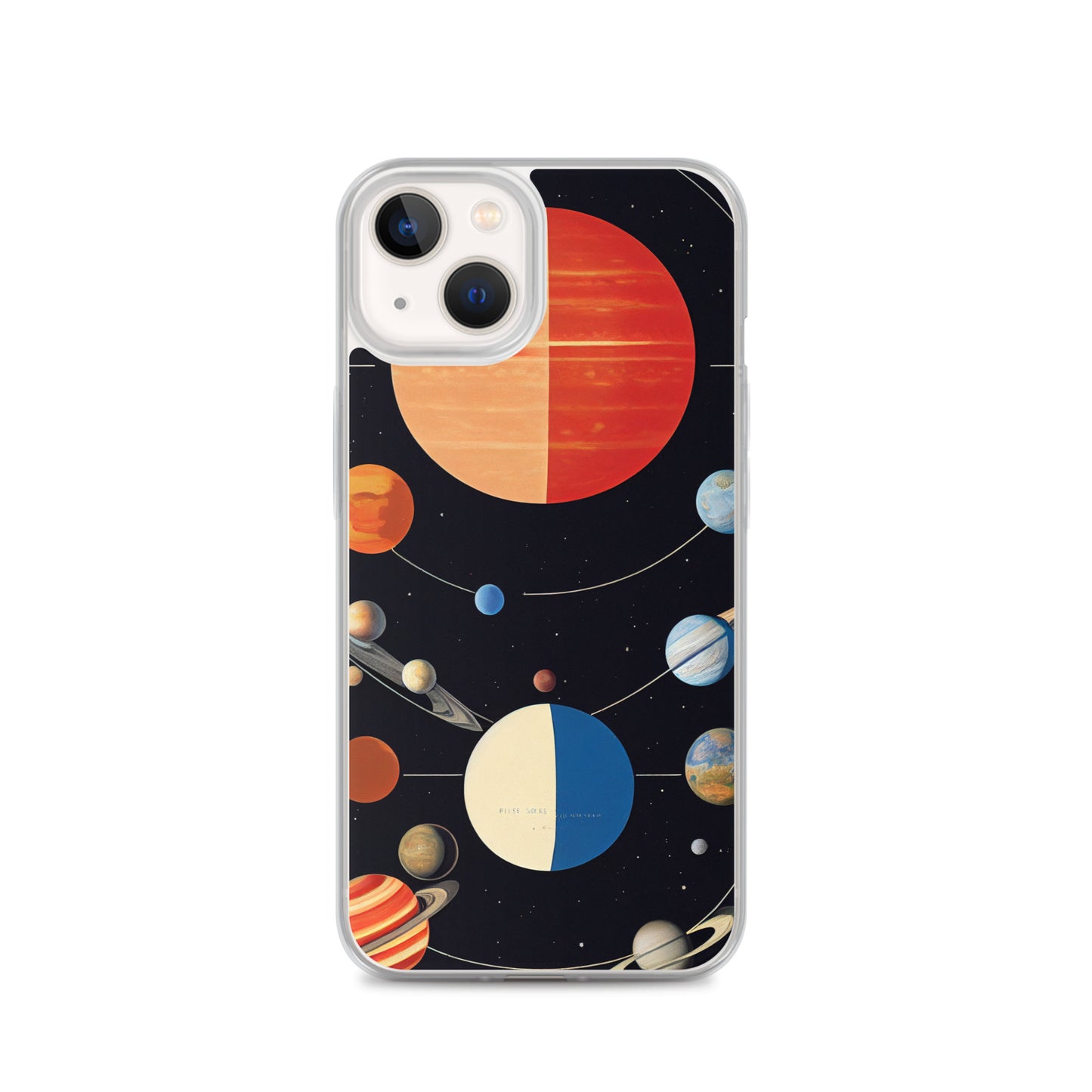 iPhone Case - Map of the Planets