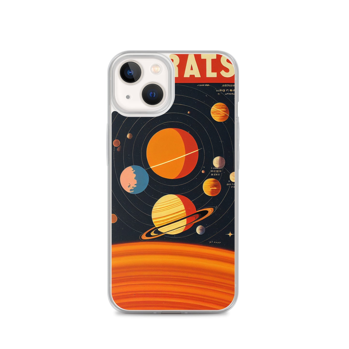 iPhone Case - Map of the Planets