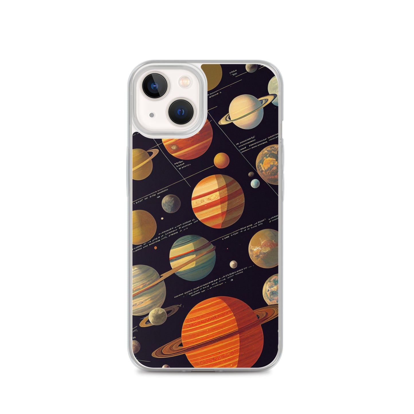 iPhone Case - Map of the Planets