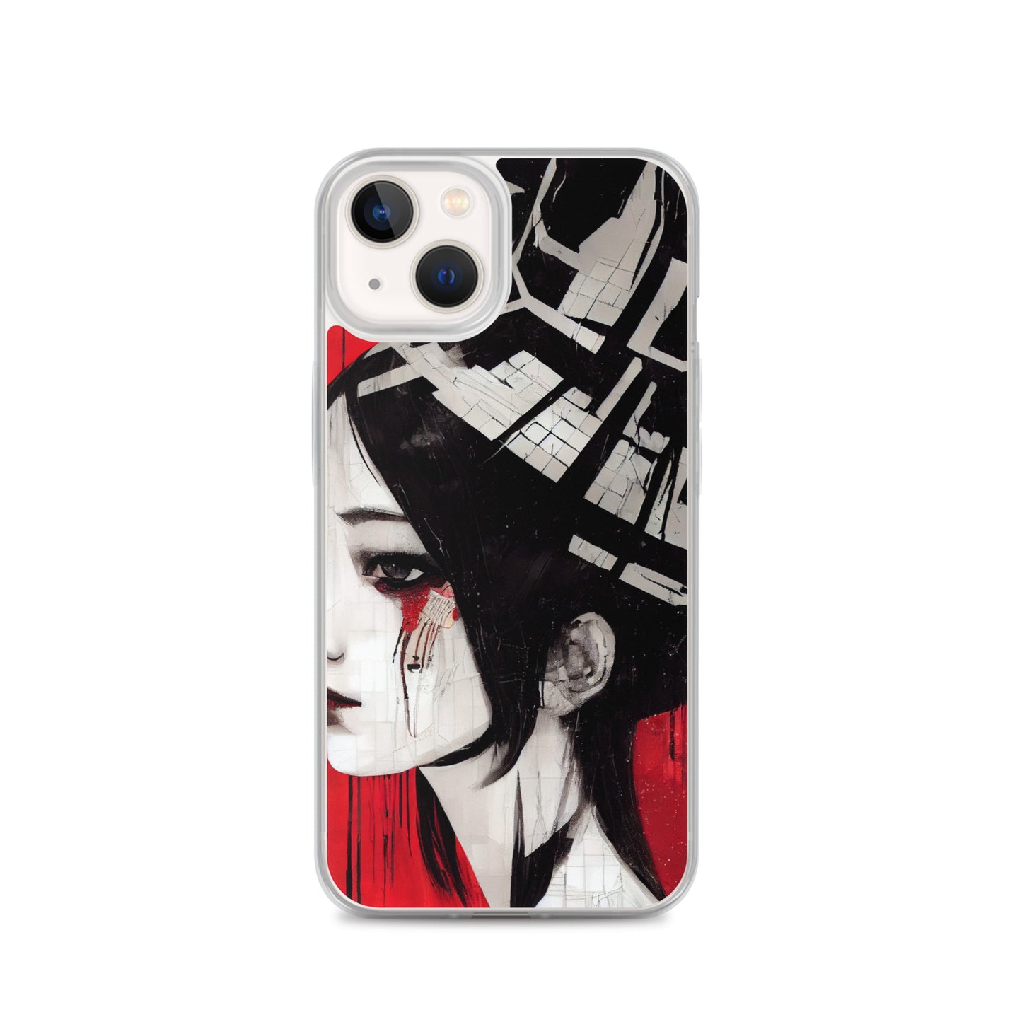 iPhone Case - Cyberpunk Geisha Girl