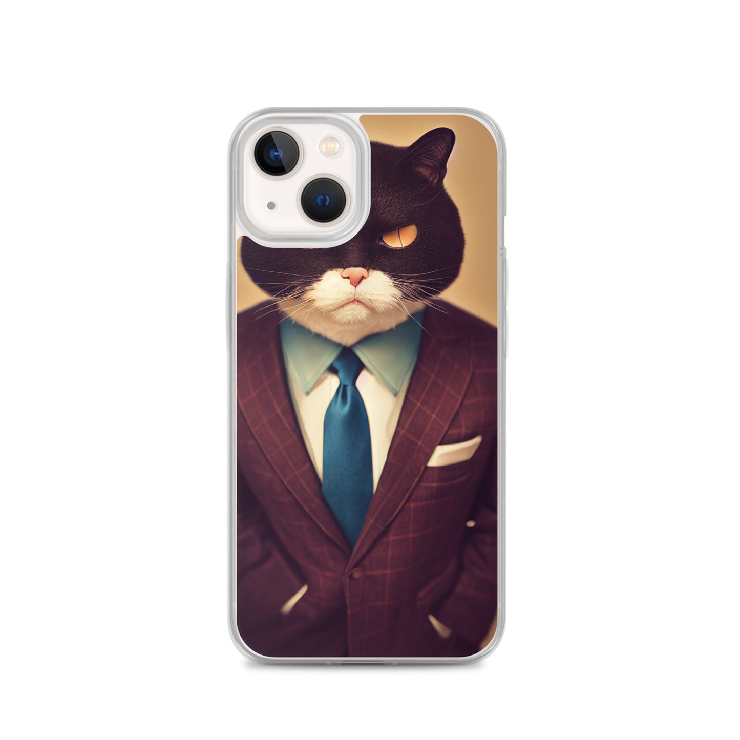 iPhone Case - Stern Business Cat Boss