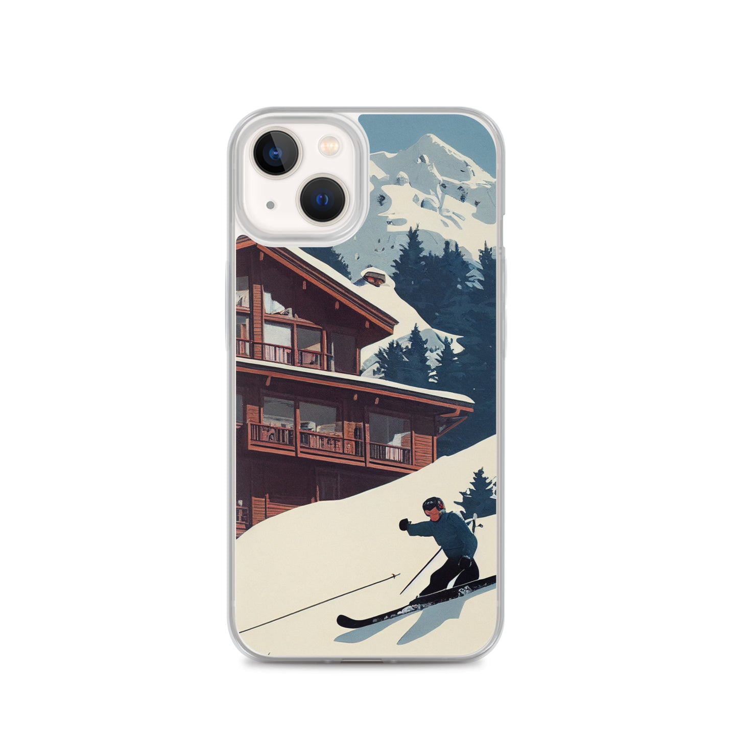 iPhone Case - Vintage Adverts - Ski Chalet