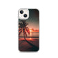 iPhone Case - Beach Life - Palm Tree at Sunset