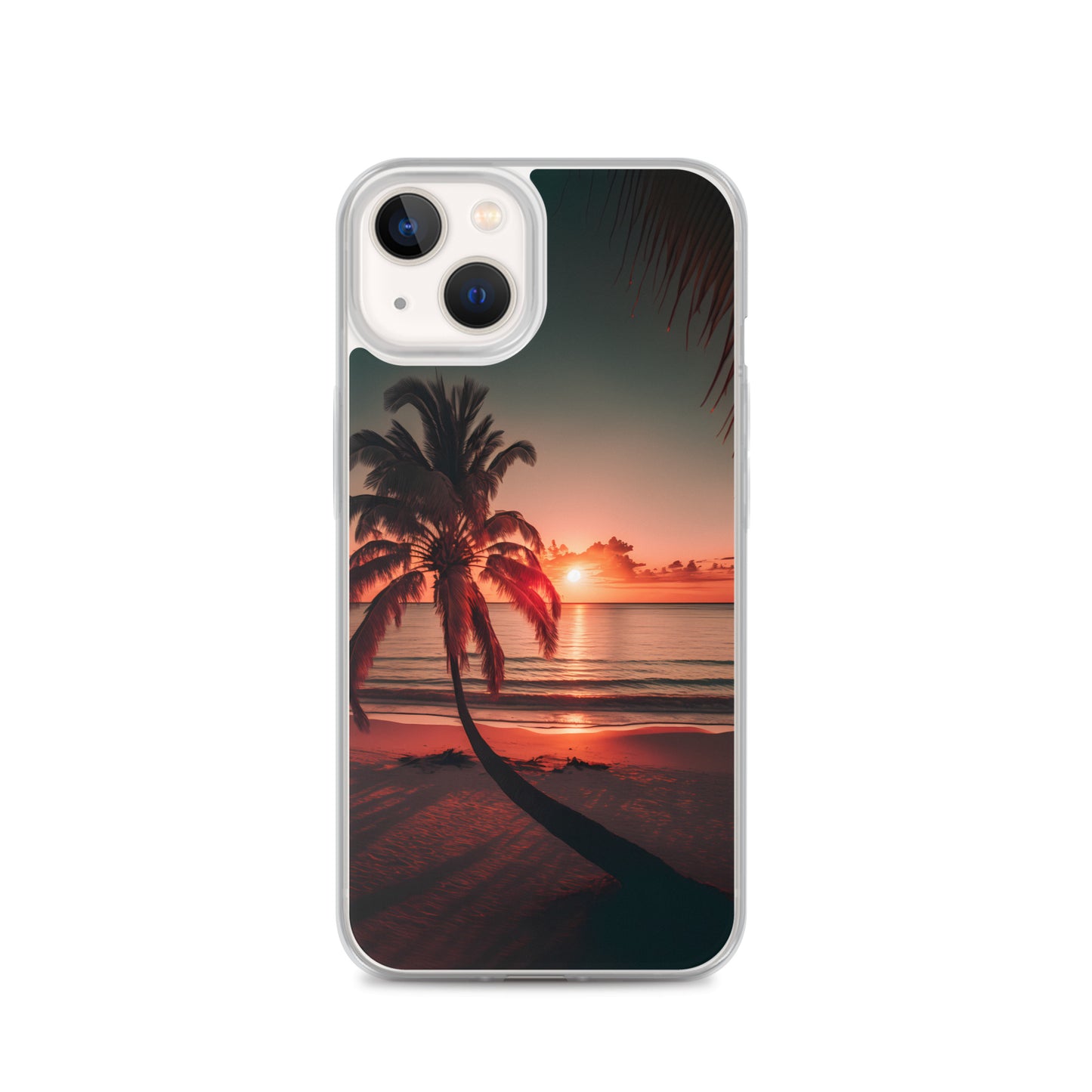 iPhone Case - Beach Life - Palm Tree at Sunset