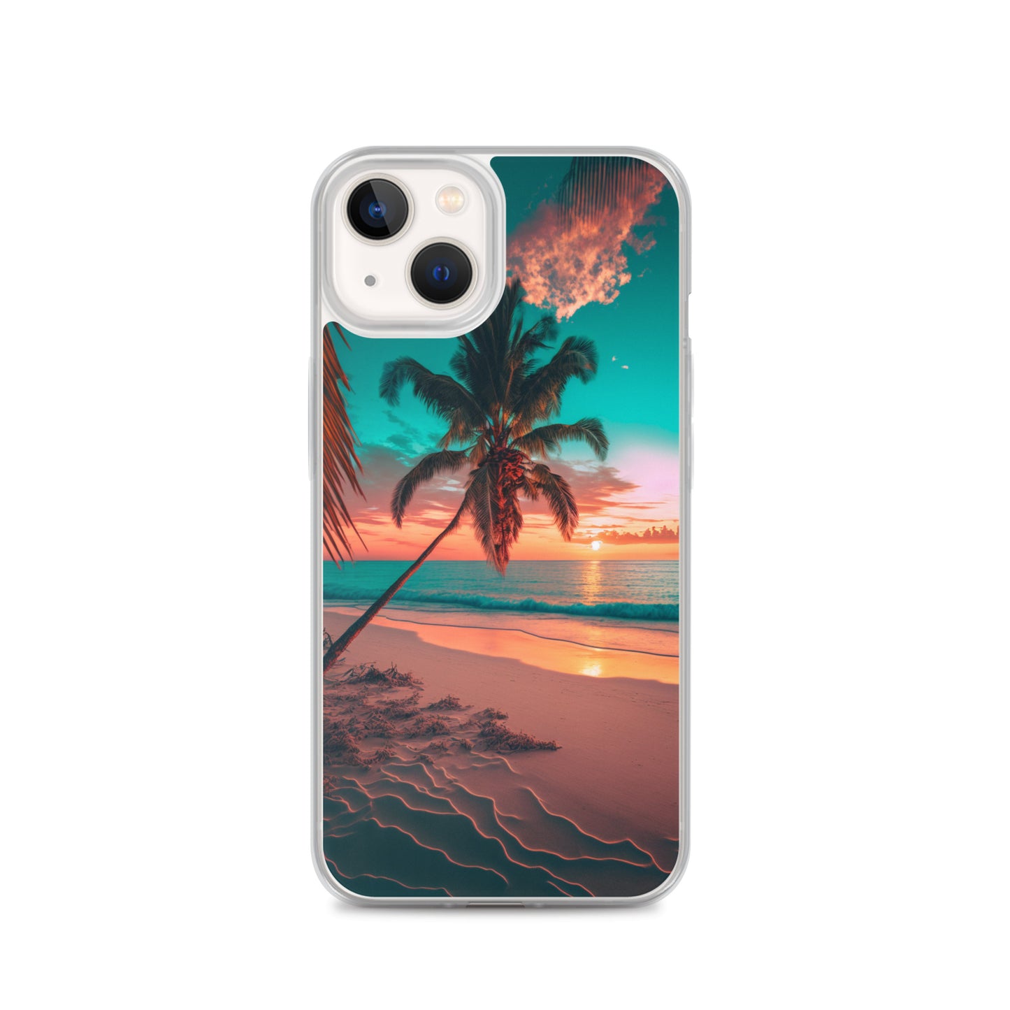 iPhone Case - Beach Life - Palm Tree at Sunset