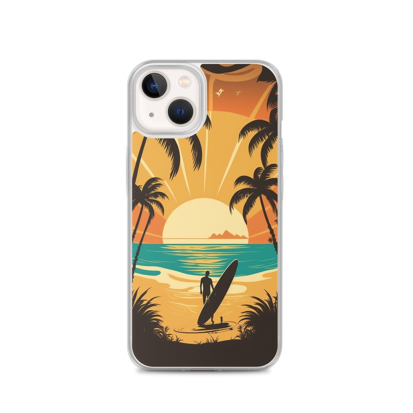 iPhone Case - Sunset Surfer